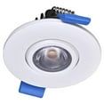 thumbnail image 1 of Nicor Lighting DGD211205KRDWH 384 Lumens LED Encastré Peut Cardan Rond Downlight - Blanc, 1 of 1