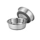 thumbnail image 1 of Set de Tazones de Acero Inoxidable TEZXSAEW Gris 18CM para Comida o Agua para Perros y Gatos, 1 of 7
