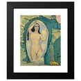 thumbnail image 2 of Koloman Moser 12x14 Black Modern Framed Museum Art Print Titled - Venus in the Grotto (circa 1914), 2 of 5