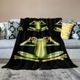 thumbnail image 2 of BCIIG   Frog Sherpa Blanket Kids Kawaii Decor Fleece Throw Blanket Tropical Amphibian Plush Blanket Boys Girls for Bed Sofa Couch Room Decor Animal Print GHT Fuzzy Blanket   40x50in, 2 of 6