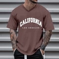 thumbnail image 2 of LIUJUNSHOP Men's Graphic Tee Oversized Men's Summer Crew Neck Short Sleeve T-Shirt with City Graphic Print Loose Casual Tee, 2 of 4