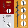 thumbnail image 4 of EVEAGE 1.6x9” Non-Conductive Heavy Duty Steel Auger & Post Hole Digger, 4 of 6