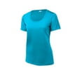 thumbnail image 2 of Sport-Tek Ladies Posi-UV Pro Scoop Neck Tee. LST420, 2 of 3