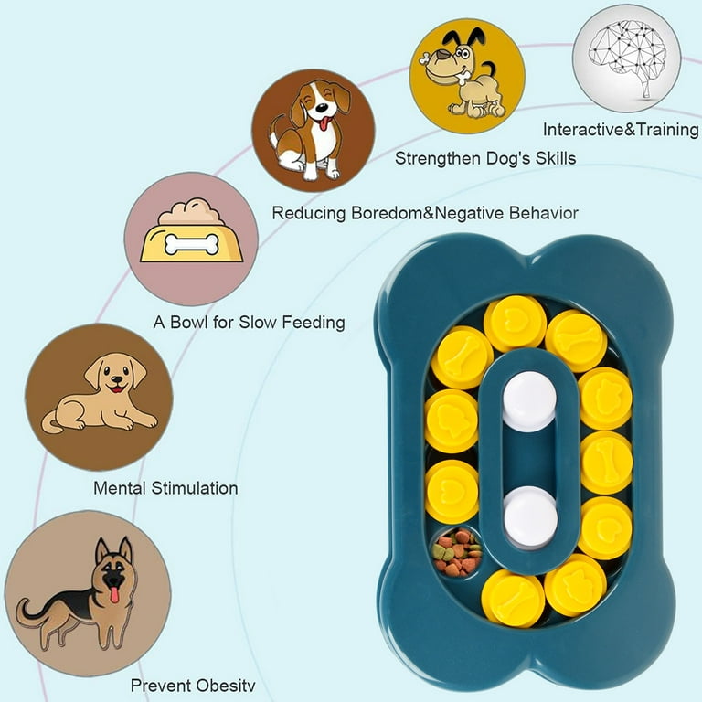 Dogs Maze Toys Tibetan Food Molar Puzzle Interactive Dog Puzzle