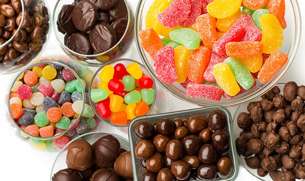 SweetGourmet Jelly Assorted Fruit Slices Bulk Candy | 4 Pounds