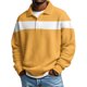 thumbnail image 4 of Mens Manga Larga Vintage Impresión Botón Abajo Turndown Cuello Camisa para Verano Desgaste Casual, 4 of 5