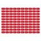 thumbnail image 5 of 100 tapas de extremo de PVC redondas, flexibles, ignífugas, protectoras de rosca de tornillo, color rojo, 10 mm, 5 of 14