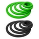 thumbnail image 1 of Comedero flotante para plantas de acuario, anillos flotantes para plantas de acuario, accesorios para estanques 5 negros y 5 verdes, 1 of 9