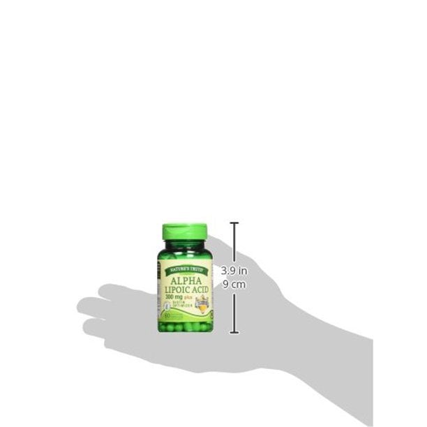 Nature's Truth Alpha Lipoic Acid 300mg w/ Biotin Optimizer, 60ct, 2-Pack