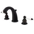 thumbnail image 1 of Kingston Brass KB985PL Robinet de Lavabo à Large Diffusion & Poignée en Métal Bronze Huilé, 1 of 1