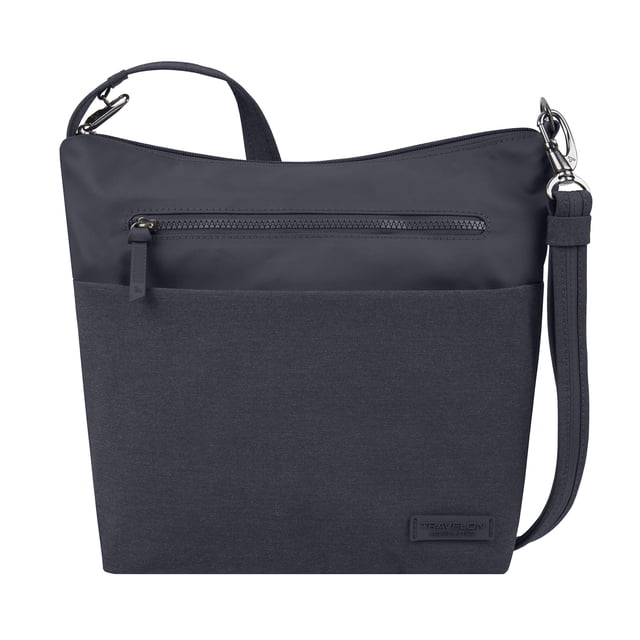 Bandolera Travelon Anti-Theft Metro Navy Heather