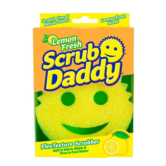 Fibra esponja para trastes Scrub Daddy lemon fresh 1 pza