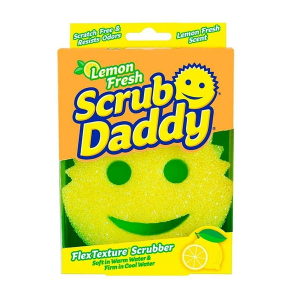 Fibra esponja para trastes Scrub Daddy lemon fresh 1 pza