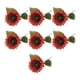 thumbnail image 1 of Ramo de flores artificiales Naiovety 7 Uds girasoles Rojo decoración jardín hogar, 1 of 6