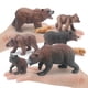 thumbnail image 2 of Set de figuras Wild Forest Animal, 16 piezas, PVC, oso negro asiático, 2 of 2