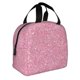 thumbnail image 2 of Fotbe Glitter Bolsa Térmica con Estampado y Forro de Aluminio Grueso Bolsa de Almuerzo con Bolsillo Frontal para Hombres y Mujeres, Ideal para Trabajo, Escuela, 2 of 8