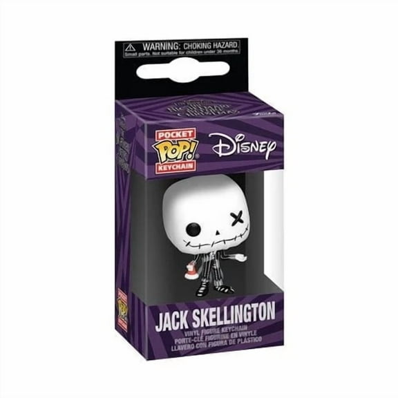 The Nightmare Before Christmas Patchwork Jack Skellington Funko Pocket Pop! Key Chain