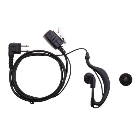 Auriculares con Gancho para oreja con PTT Y Micrófono para CP040