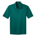 thumbnail image 5 of Yellow Rooster Mens Silk Touch Performance Polo Teal Green L, 5 of 6