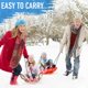 thumbnail image 4 of Trineo de trineo Franklin Sports Arctic Trails para niños (1 persona), 4 of 7