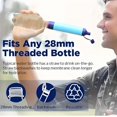 thumbnail image 6 of ENFOURCLASS 1/2/3/4pcs Portable Water Filter Straw (Personal Purifier, Survival Gear) - For Camping, Hiking, Emergency & Outdoor Adventures, 6 of 16