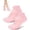 Pink, variant on Silicone Moisturizing Socks for Women Dry Cracked Feet, Soft Gel Rubber Socks, Foot Care Spa Pedicure Silicone Socks for Cracked Heel and Softening Rough Skin, Calluses (1 Pair), Pink