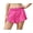 M Red, variant on Asklazy Mid Waisted Dolphin Athletic Shorts for Women Lightweight High Split Gym Workout Shorts with Liner Quick Dry,D Pink,(S-2XL)