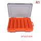 thumbnail image 1 of Double Sided Plastic Bait Jig Storage Box Reversible Lure Case Room High Strength Fishing Tackle Accessory Boxes He Qiyong unisex, 1 of 2