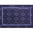 thumbnail image 1 of Ahgly Company Indoor Rectangle Oriental Blue Traditional Area Rugs, 5' x 7', 1 of 4