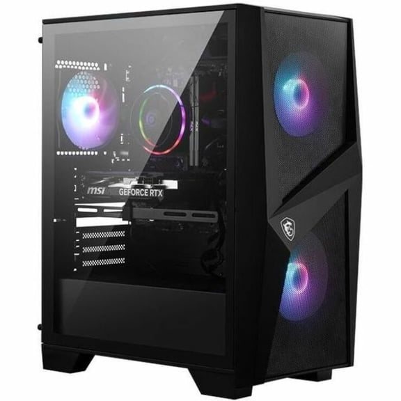 MSI Codex R2 Gaming PC Intel Core i7-14700F Nvidia RTX 5060 Ti 8G 32GB 2TB SSD W11HA - Mid-Tower Chassis - Intel B760 Chipset - ATX Motherboard - 32GB (2x16GB) DDR5 6000Mhz Dual Channel Memory - 2T...