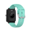 thumbnail image 4 of 19mm Solid Color Silicone Sports Sweat Proof Watch Strap With Fashionable Design And Easy Replacement Thin Durable Watch Mens Digital Watch for Men Stainless Steel Watch with Timer And Stopwatch Men's, 4 of 4