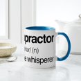 thumbnail image 6 of CafePress - Chiropractor The Spine Whisperer - 11 oz Ceramic Mug - Novelty Coffee Tea Cup, 6 of 6