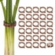 thumbnail image 1 of Uxcell 300-Pack Clips para Tomate, Clips de Soporte para Plantas de Plástico, Clips de Jardín Reutilizables para Plantas de Tomate/Uva/Vides [Marrón], 1 of 7