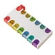 thumbnail image 2 of Pastillero, organizador, contenedor, compartimentos separados, sello a prueba de polvo, pastillero ligero, extraíble, para llevar a la oficina, 2 of 9