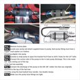 thumbnail image 2 of New Universal High Flow & Pressure External Inline 255LPH Fuel Pump GSL392 JR-FPB005,1 x Fuel Pump kit,Black, 2 of 5