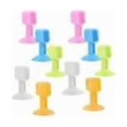 thumbnail image 1 of 10 pieces anti-collision silicone stopper, protective wall door handle, anti-collision silicone without door stop, 1 of 5