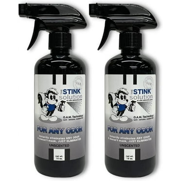 The Stink Solution Unscented Odor Eliminator Spray, 16 oz, 2 Count
