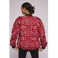 thumbnail image 4 of Red Batik Ankara Bomber Jacket, 4 of 4