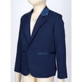 thumbnail image 4 of Eandarui Kids Boys Long Sleeve Formal Suit Blazer Coat One-Button Gentleman Suit Jacket Outerwear for Navy Blue 12, 4 of 5