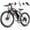 Black Red, variant on 26" Electric Bike for Adults, ebike 750W Peak Power Motor, 35Miles 25MPH Electric Mountain Bike with 432Wh Removable Battery, 7-Speed,UL 2849