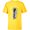 Yellow, variant on Disney Wish Asha and Star Watercolor Archway - Short Sleeve T-Shirt for Kids - Customized-White