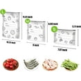 thumbnail image 2 of Reusable Aluminum Foil Sealable Storage Bags, Vacuum Zipper Pouches, Moisture Proof and Heat Resistant, Durable Reusable Design for Meal Prep Freezing Storage, 2 of 7
