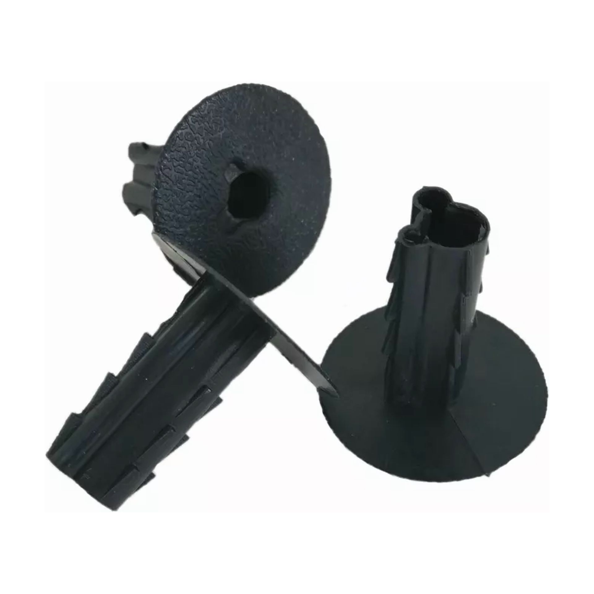 Feed Through Bushing Grommet Wall Plate Black Coaxial Speaker Cable Wires 3 Pack