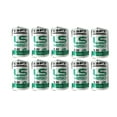 thumbnail image 3 of Saft 1/2 AA 3.6 V Lithium Battery with Tabs LS14250 Non Rechargeable Pack Of 10 with Loopacell Cloth, 3 of 3