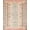 Peach Coral Ivory, Pattern 5, variant on ODIKA 8'x10' Washable Area Rug Non-Shedding, Easy Care, Peach Boho Medallion With Vintage Floral Scroll And Bordered Trellis for King Size Bedroom Under Bed, Master Suite