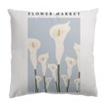 thumbnail image 2 of Flmtop 1PC Soft Pillow Covers Flower Printed Pillowcases with Exquisite Pattern Easy Maintenance Pillowcase Washable Pillowslip Sofa Pillow Cover Decor, 2 of 10