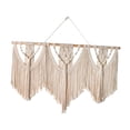 thumbnail image 4 of Tapiz de borlas Strade Fareast Limited decoración de pared macramé 110 cm x 82 cm, 4 of 8