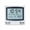 Silver, variant on Prayer Digital Clock with LED Azan Temperature Calendar Multifunction Alarm Wall Desktop