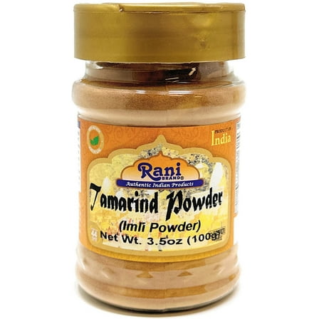 Rani Tamarind Powder (Imli) 3oz (85g) PET Jar ~ All Natural| No Added Sugar/Salt | Vegan | Gluten Friendly | Kosher | NON-GMO | Indian Origin