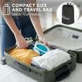 thumbnail image 6 of Sunbeam Travel Steam Iron, 1080 Watt Dual Voltage, Portable Non-Stick Soleplate, White-Teal, 6 of 11